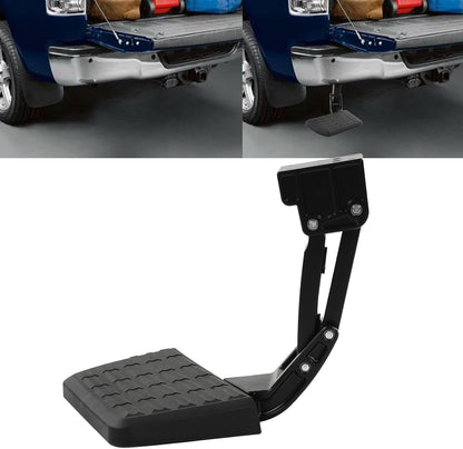 PT39235100 Escalón De Parachoques Trasero, Nuevo Escalón De Parachoques Retráctil De Cama Trasera, Fuerte Capacidad De Peso, Superficie Irregular, Reemplazo
