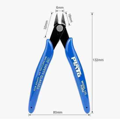 170 Plate Wire Cutting Pliers Flat for Electronic Tool Wire