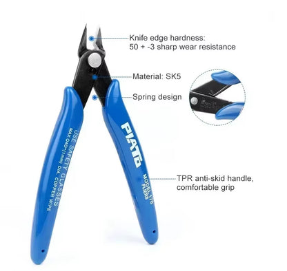 170 Plate Wire Cutting Pliers Flat for Electronic Tool Wire