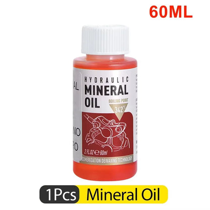 60ML Bicycle Brake Oil Bleed Kit Tools for Shimano,Tektro,Avid,Series MTB Road Bike Brake Repair Tool