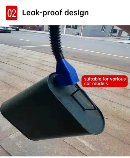 Plastic Car Motorcycle Refueling Gasoline Engine Oil Funnel Filter Conveying Tool Oil Change Funnel Accessories