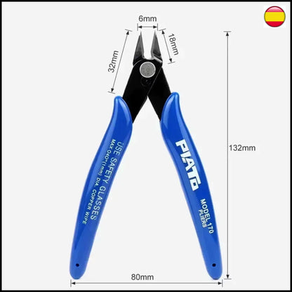 170 Plate Wire Cutting Pliers Flat for Electronic Tool Wire