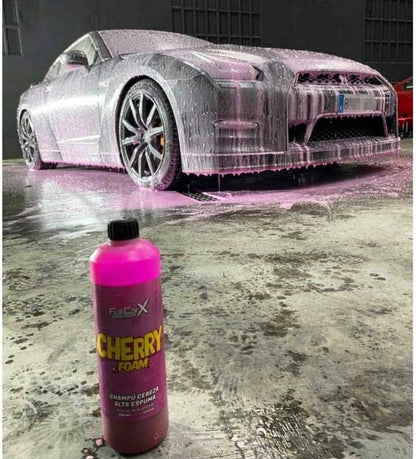 Fullcarx - Cherry Foam Champú Cereza Activo Super Brillo Fullcarx by Full Dip Agradable Aroma De Cereza 750 Ml