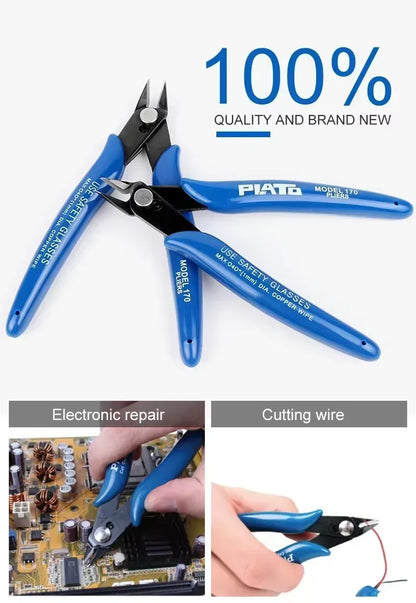 170 Plate Wire Cutting Pliers Flat for Electronic Tool Wire