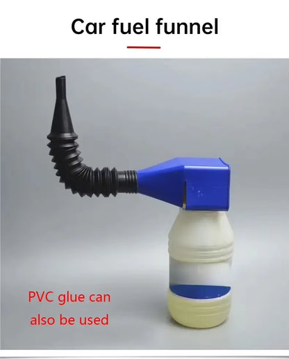 Plastic Car Motorcycle Refueling Gasoline Engine Oil Funnel Filter Conveying Tool Oil Change Funnel Accessories